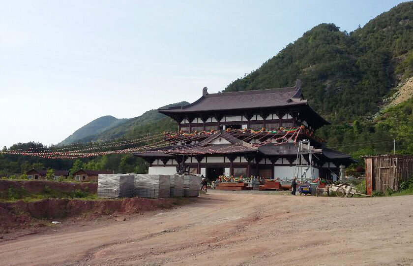 寺廟工程施工—臺州天臺山護國寺